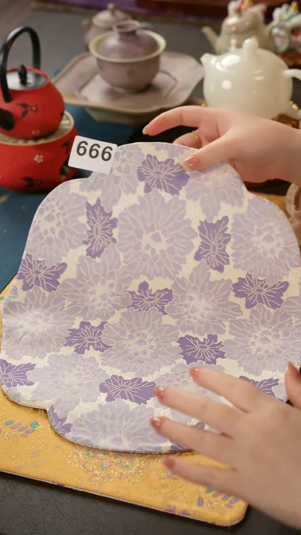 青云茶斋紫色茶席666