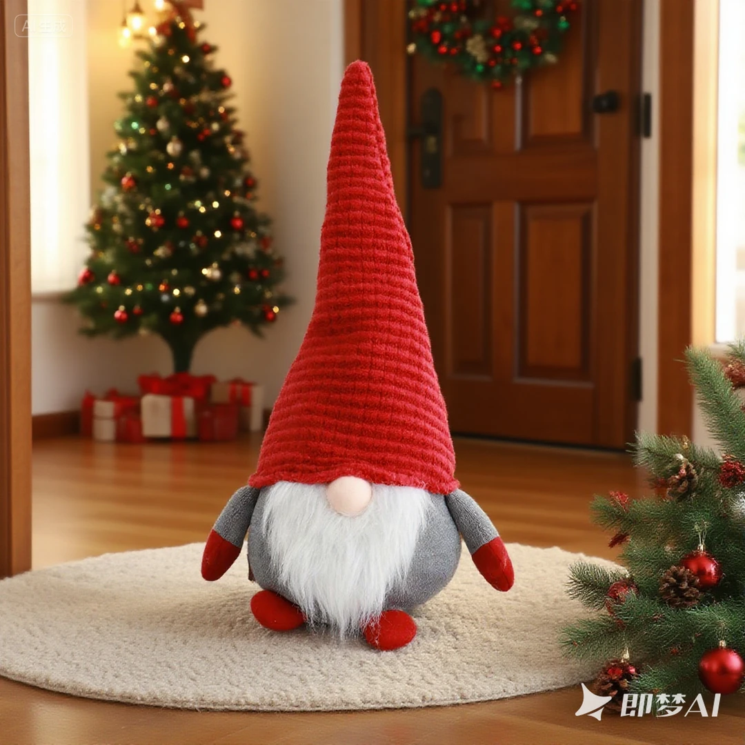 节日装饰精灵 地精老人摆件