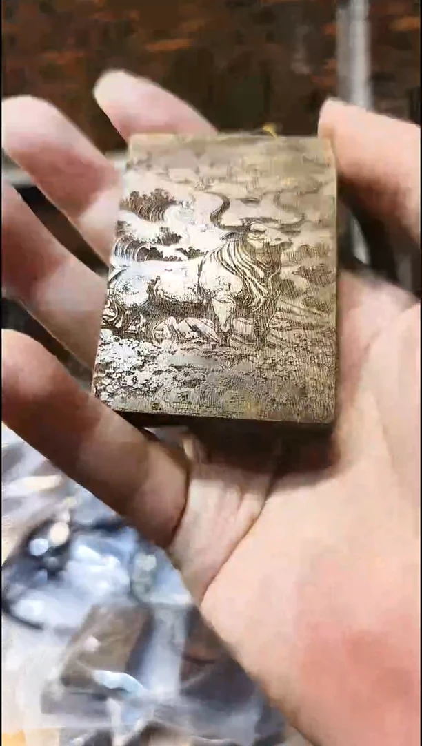 金丝楠无事牌手把件