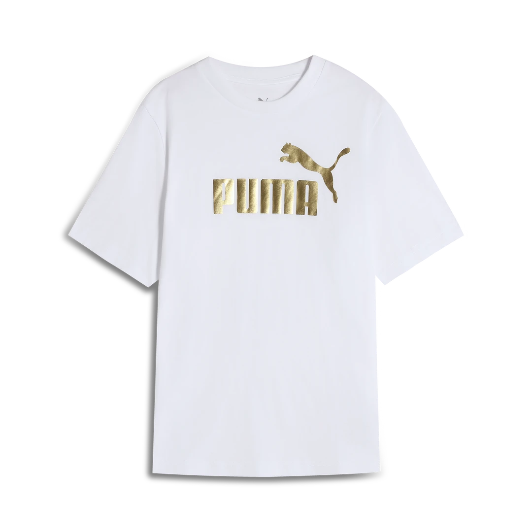 【滔搏联动】puma彪马中性白色烫金印花基础款短袖68931273