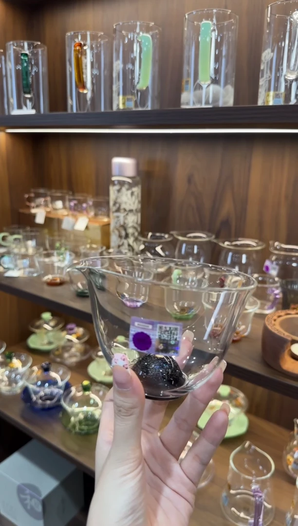 爱****花星空天鉴茶海透明色