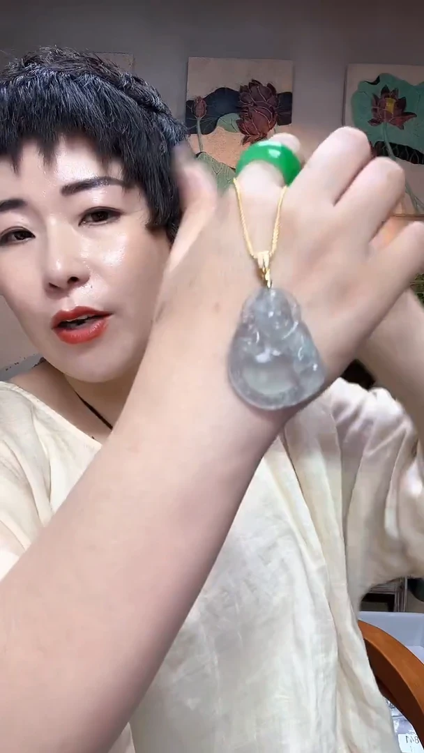 吊坠(赠链)合金翡翠603