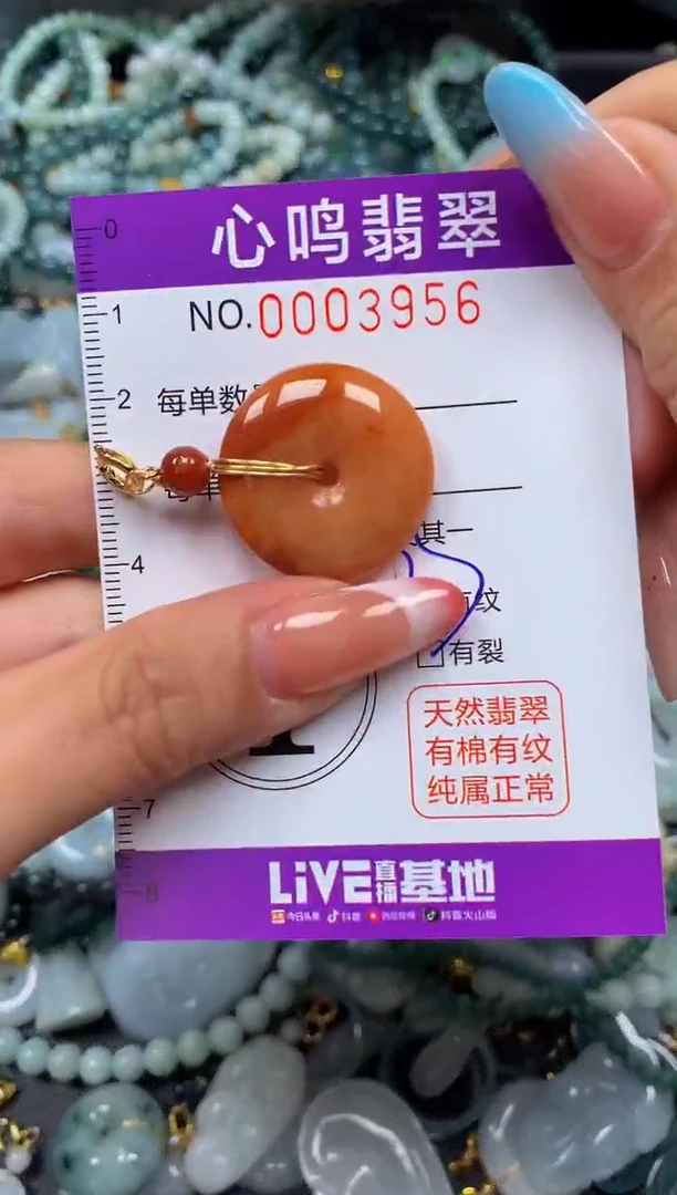 翡翠未镶嵌颈饰闪购003956