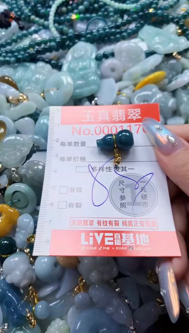 吊坠(不含链)未镶嵌翡翠1170