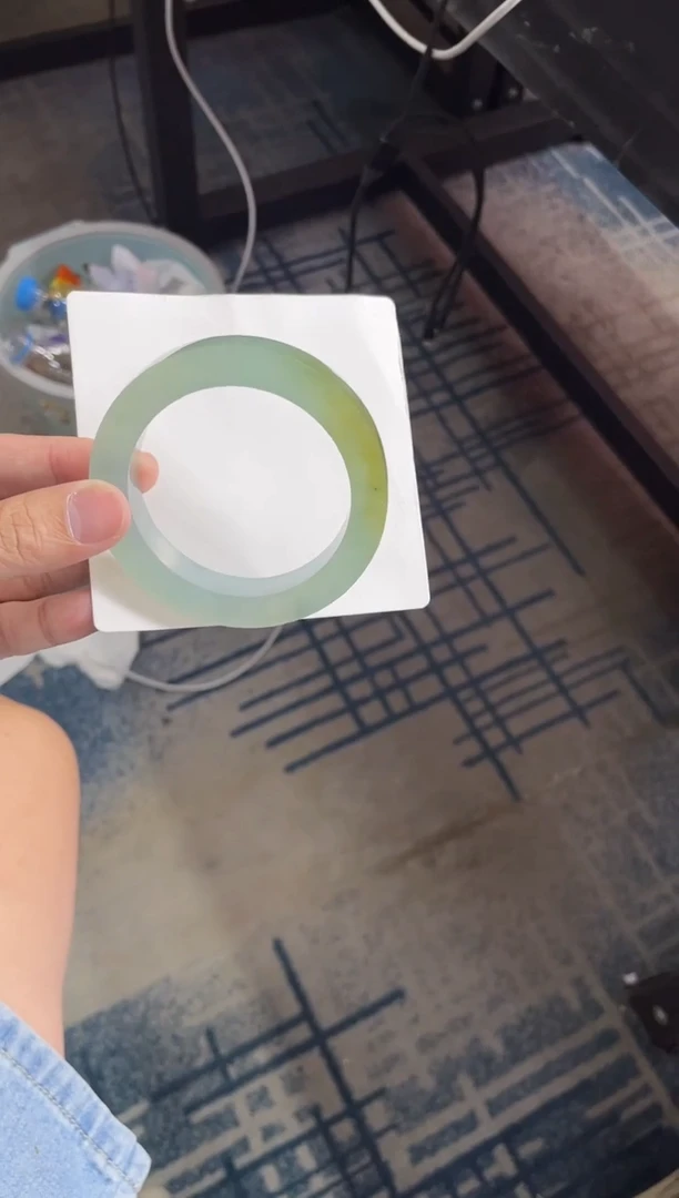 未镶嵌手镯定制翡翠優*颜手镯YJZQ/DZS