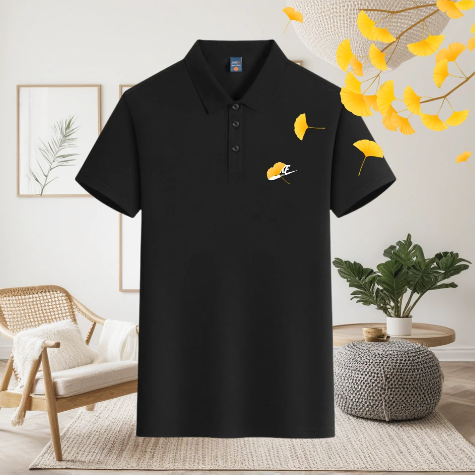 2025年新款夏季男士时尚商务休闲POLO衫