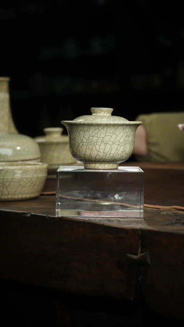 【闪购商品】瓷片《丹山片羽》二才盖碗