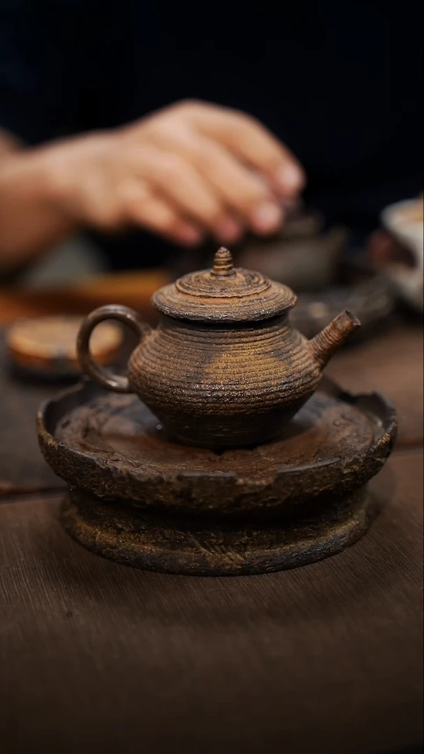 全手工制作  南蛮后手壶