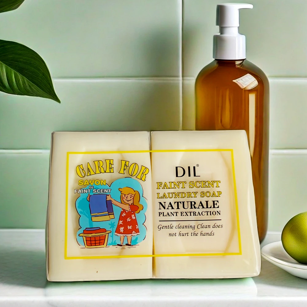 DIL马赛手工皂250g*2块强效去污温和护色不伤手深层去渍油污