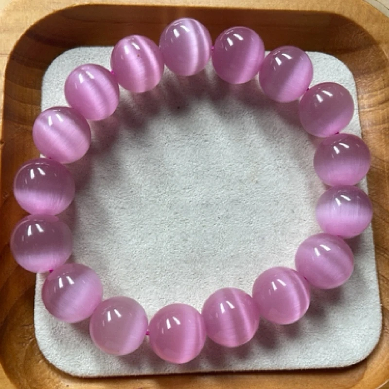 粉猫卡12mm手串9003