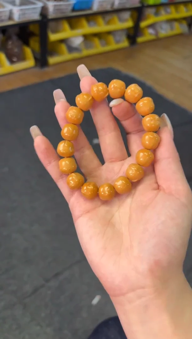 【闪购商品】菩提根/象牙果吊坠12mm猴头黄油小熊素圈