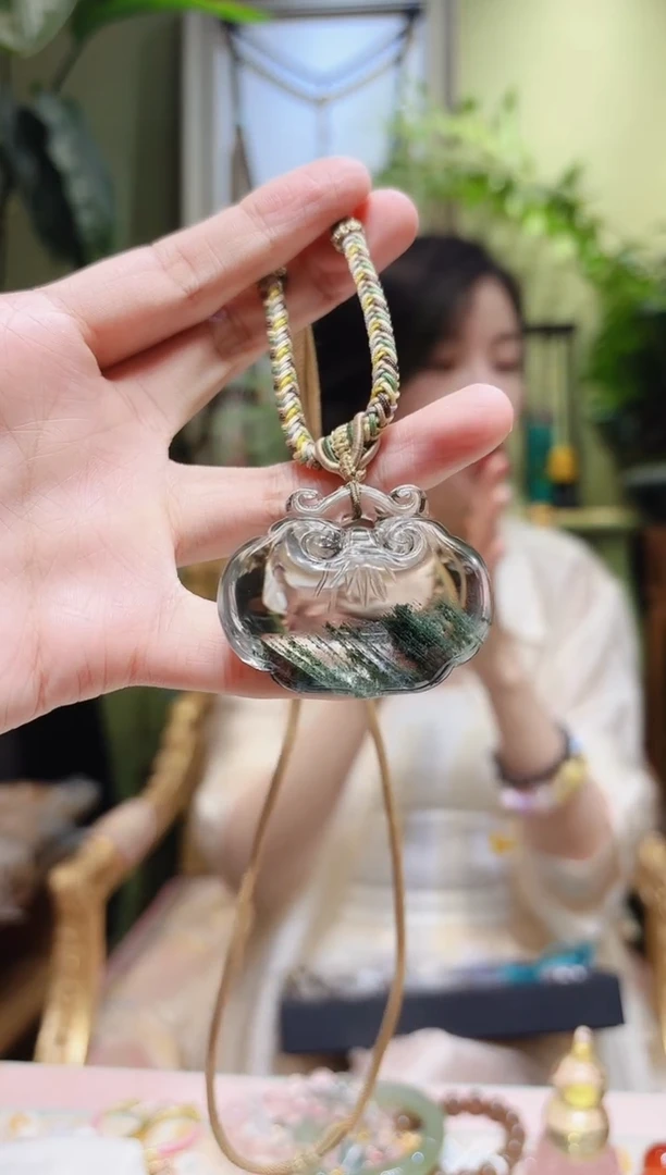 吊坠未镶嵌水晶水晶如意吊坠Z