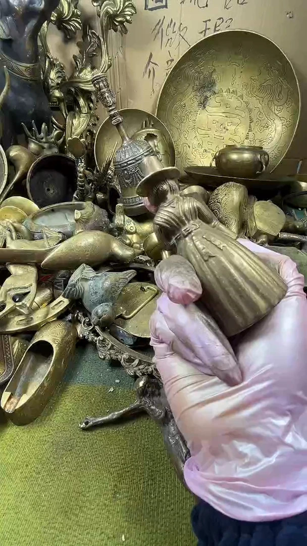 铜***片亿锦铜回流铜器摆件50