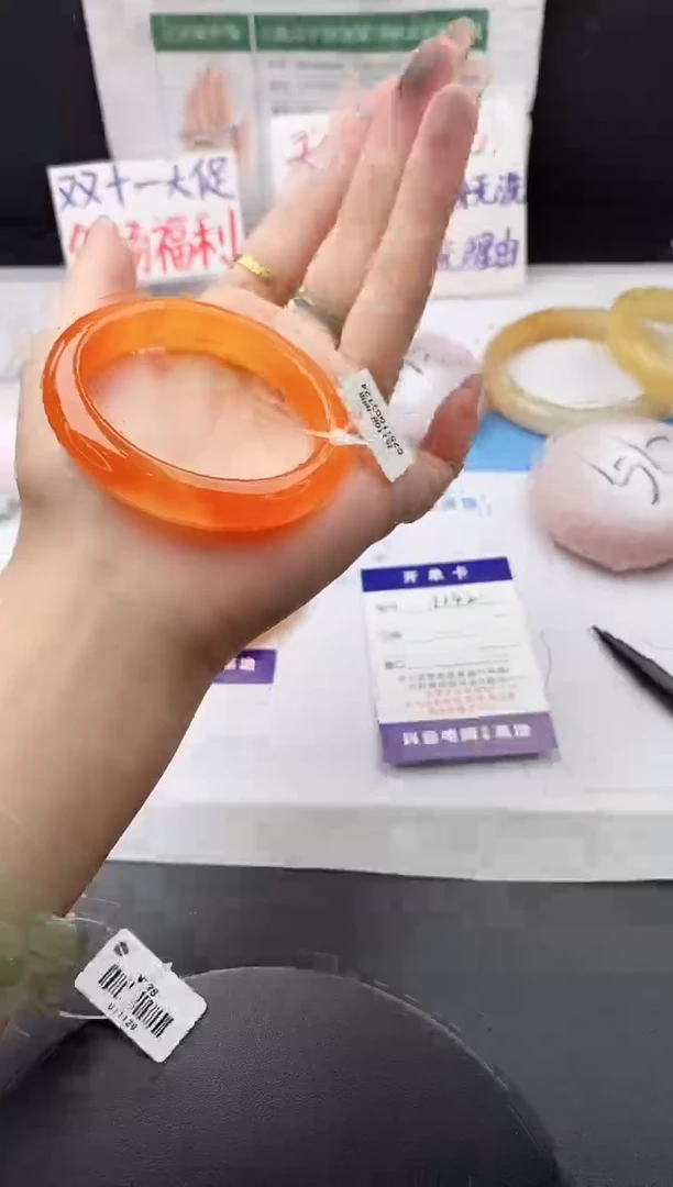 未镶嵌手镯石英质玉j142-HHB50+