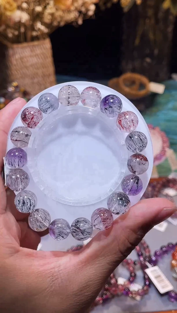 未镶嵌手串水晶毒液超七单圈11m+