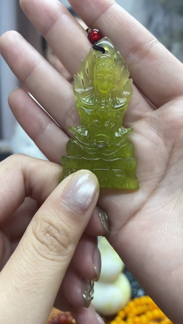 未镶嵌岫玉吊坠·