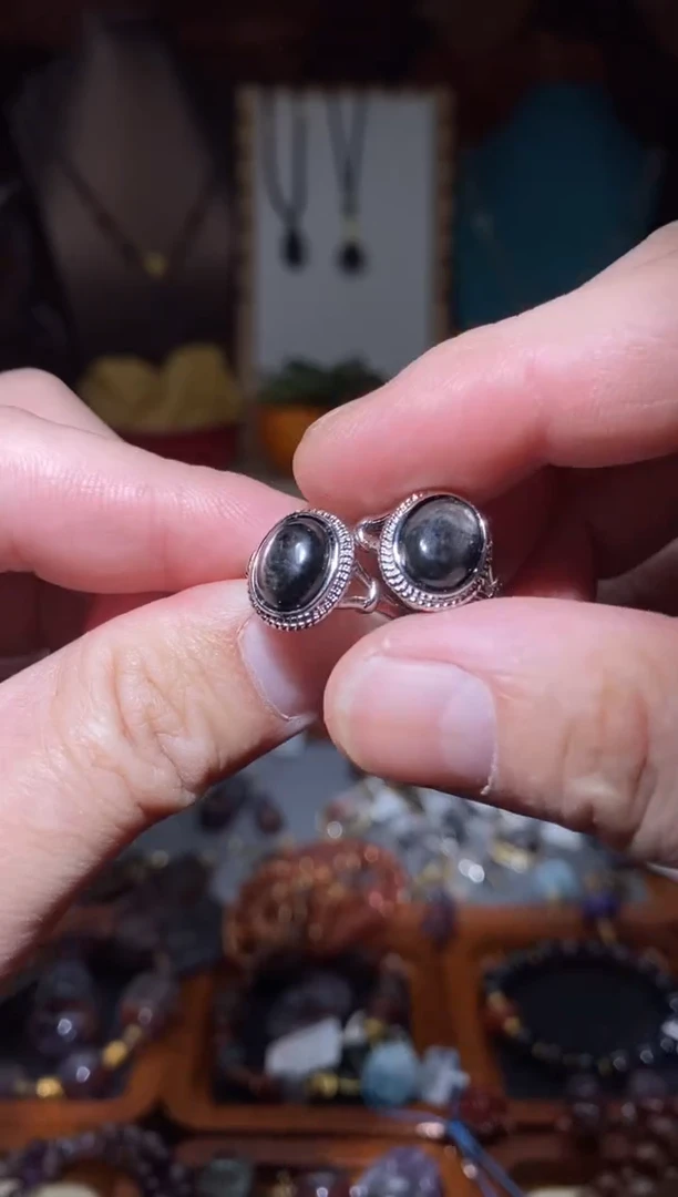 【闪购商品】辉石戒指未镶嵌金运石戒指