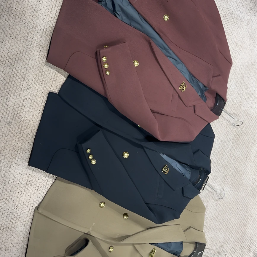 毛呢羽绒外套女西装百搭外套高品质休闲时尚秋冬西服