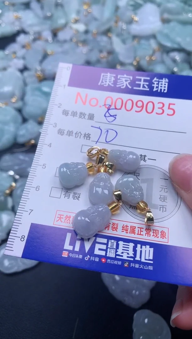 颈饰未镶嵌翡翠9035