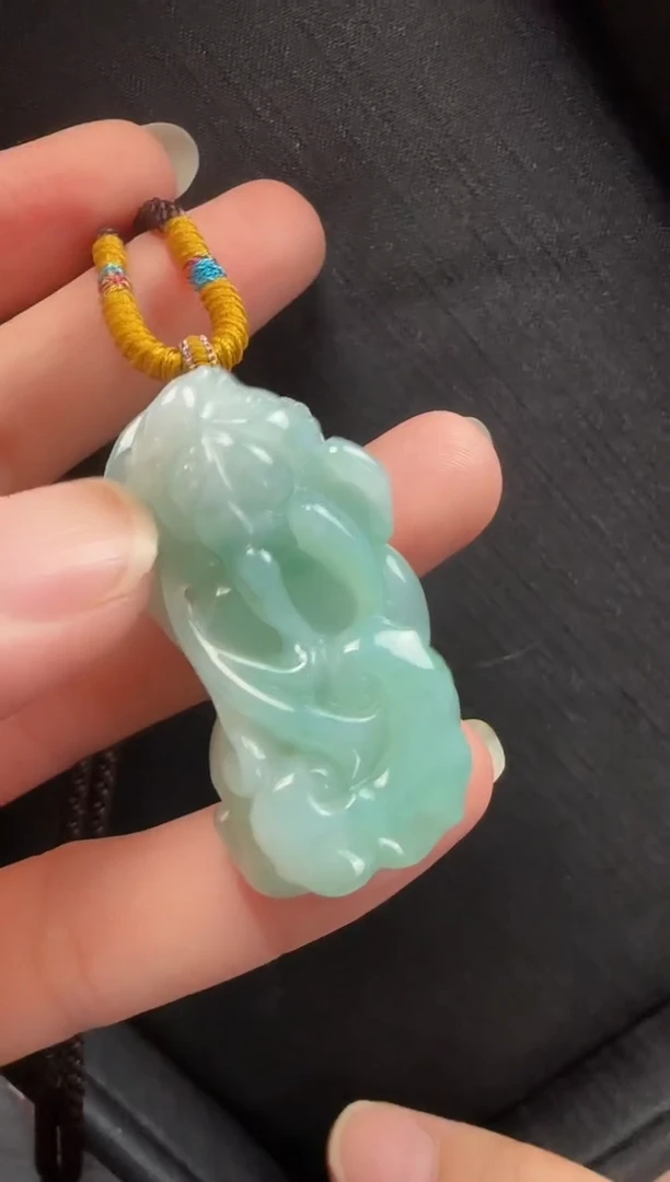 颈饰未镶嵌翡翠345貔貅一个