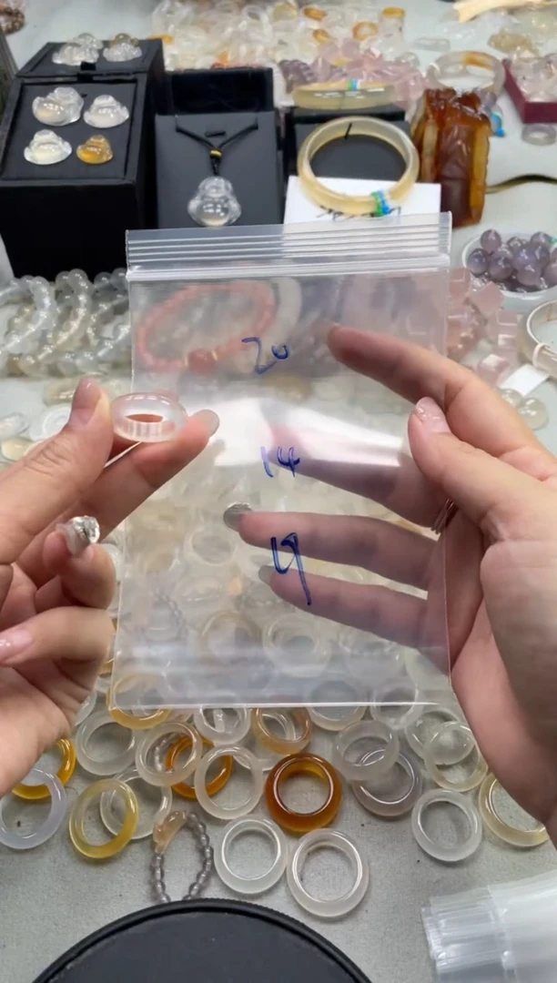 未镶嵌戒指玛瑙/玉髓20