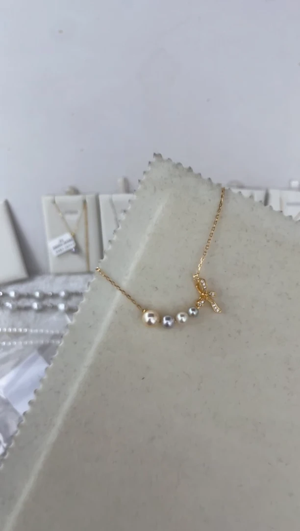 海水珍珠银S925镶嵌颈饰吊坠