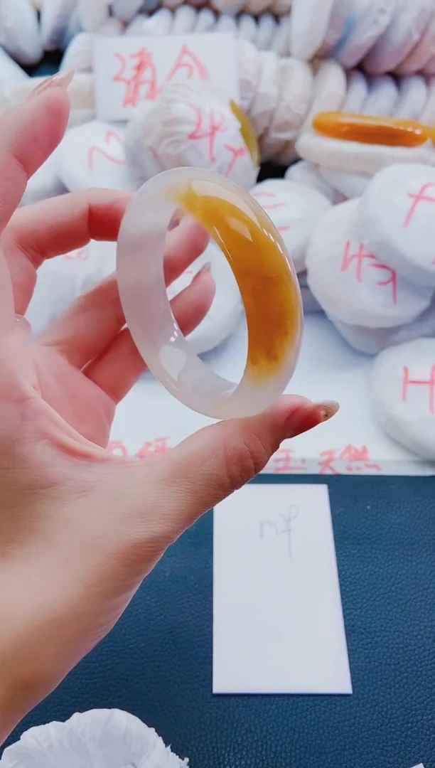 未镶嵌手镯石英质玉M29-56-57