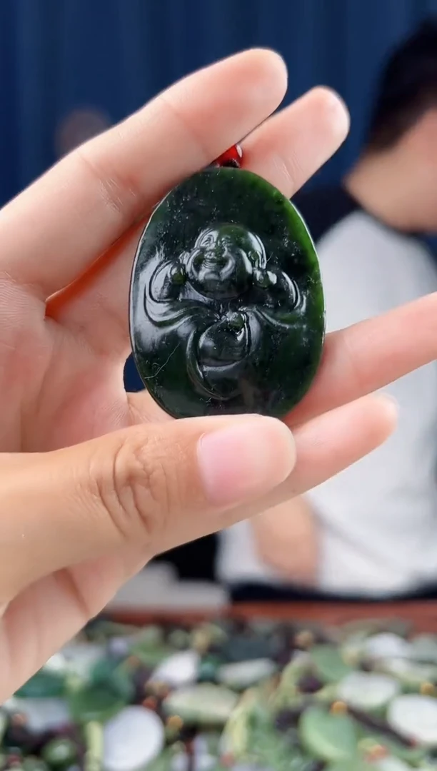 未镶嵌和田玉挂件拍一发一，