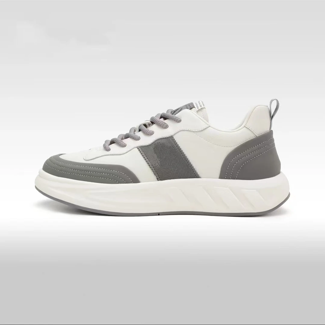 2025年秋冬新款轻质厚底系带男士皮鞋休闲鞋22116