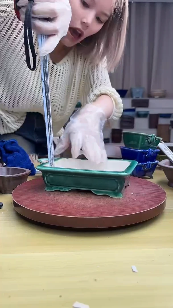 紫砂花盆紫砂花盆微瑕