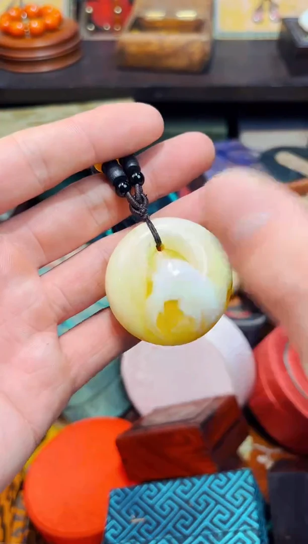 【闪购商品】蜜蜡裸石未镶嵌W瑞哥专属高端精品34