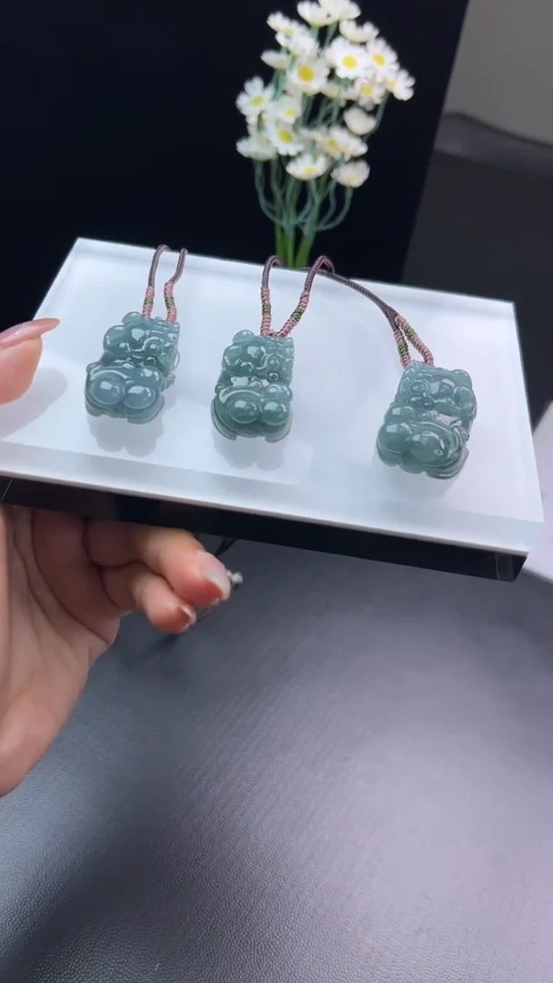 未镶嵌挂件翡翠012/G998T0919063多样性发一