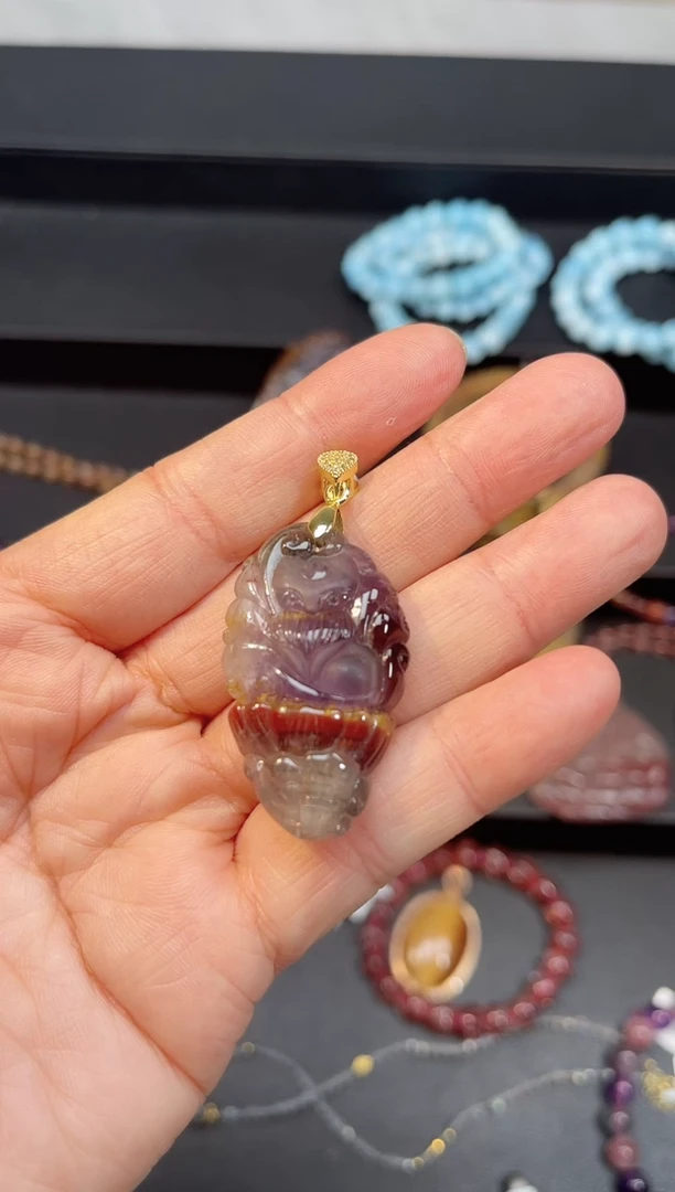 未镶嵌颈饰水晶【百晶灵儿】定制款