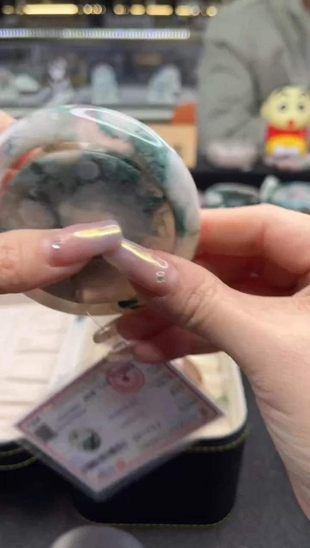 未镶嵌手镯石英质玉尘*丷圈口（赠品镯心）