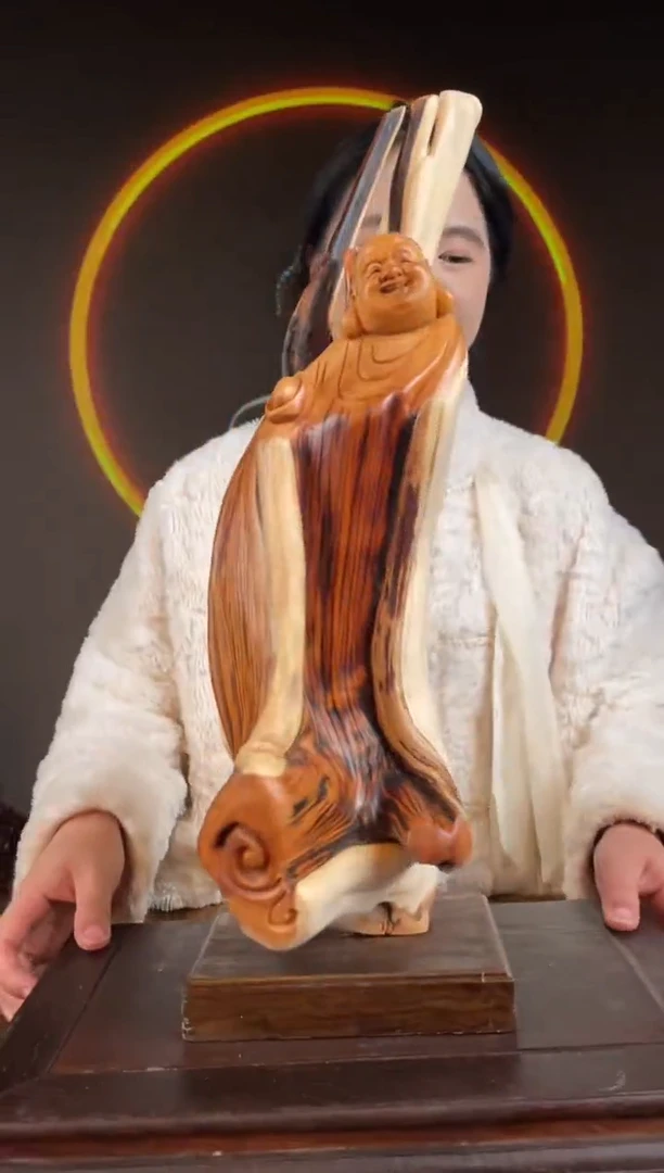 柏木（崖柏）手工摆件,先抢先得! 编号:172