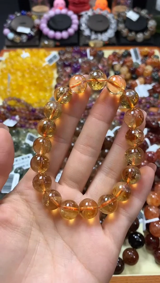 未镶嵌手链水晶11*