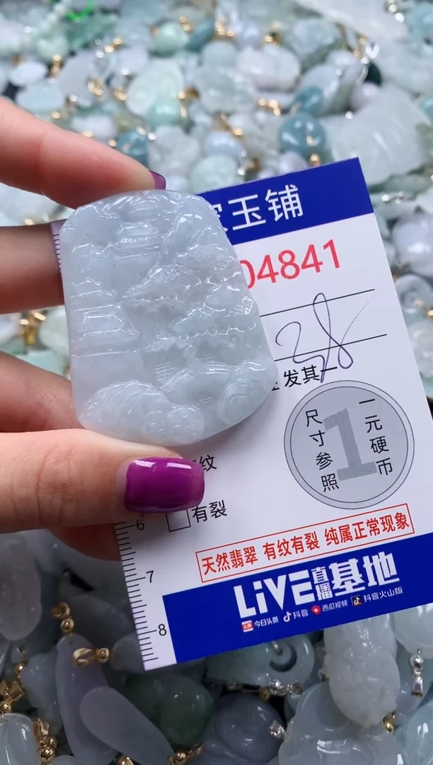 颈饰未镶嵌翡翠4841