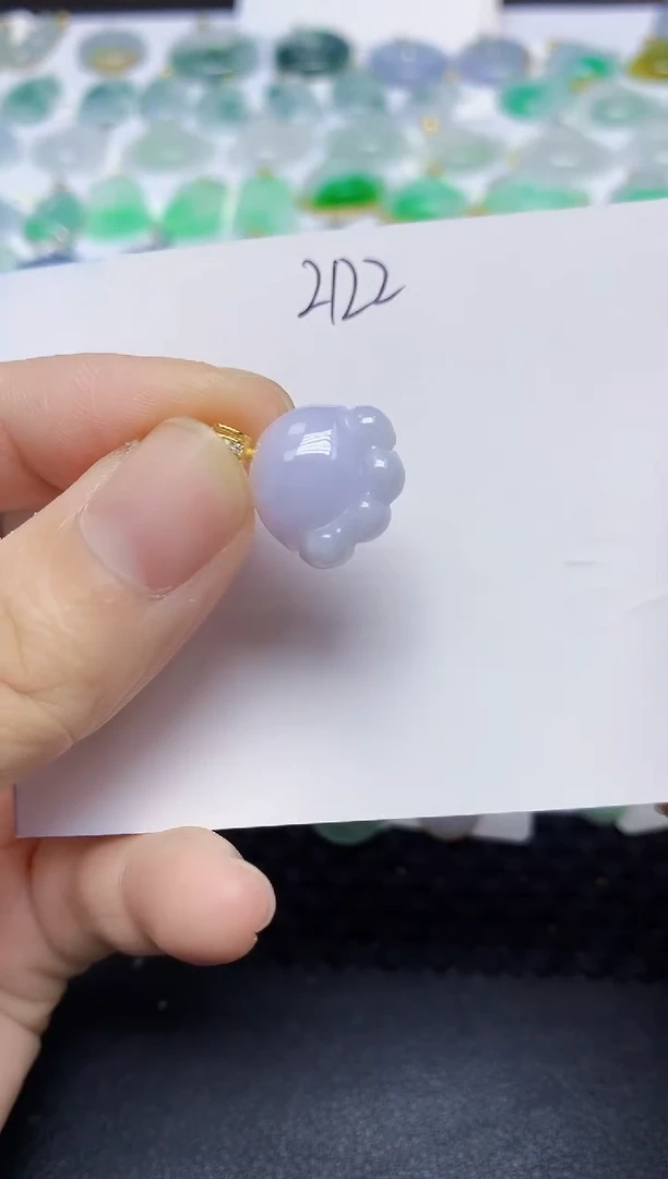 翡翠未镶嵌颈饰天然缅甸翡翠A货