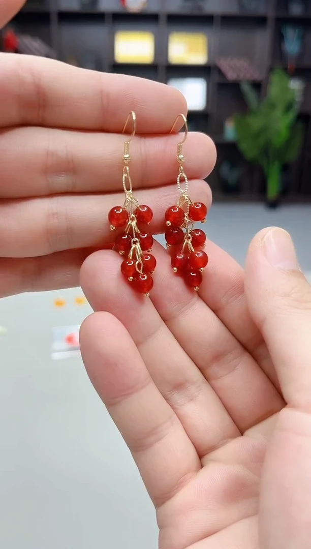 未镶嵌耳饰玛瑙/玉髓309000