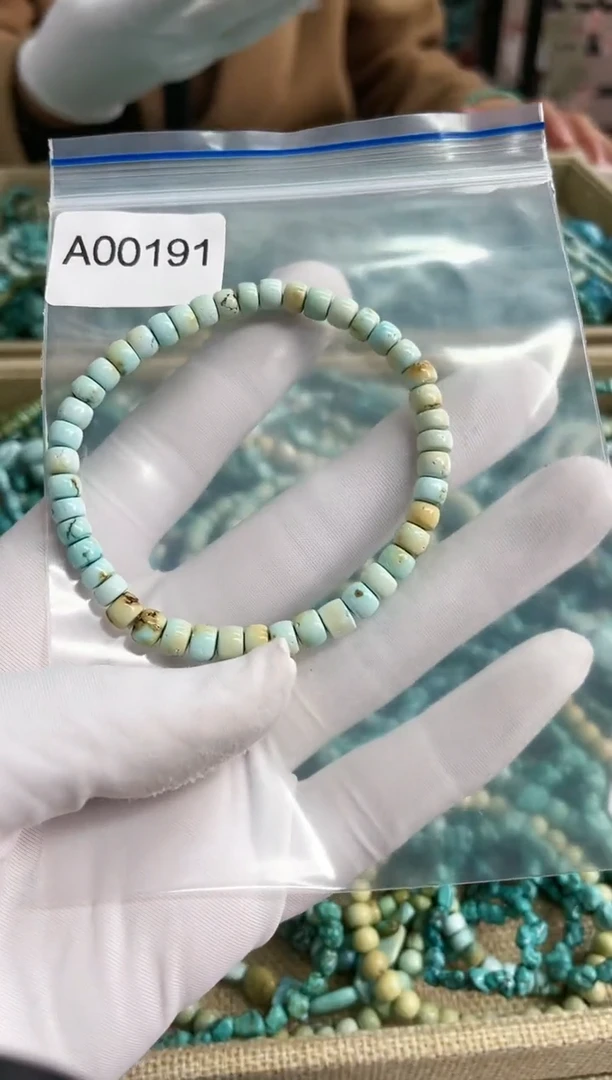 【闪购商品】绿松石珠宝奇石未镶嵌5mm+