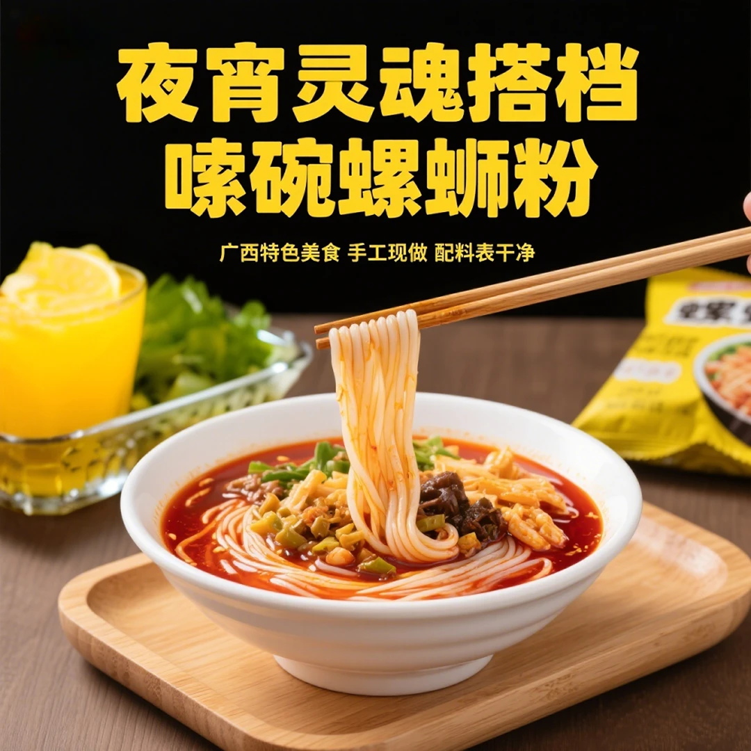 广西阿灌手工现做鲜香配料表抖音夜宵灵魂米线搭档