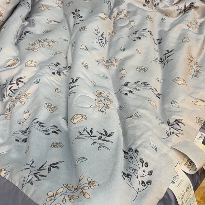【晴美】兰精天丝印花款单夏被-初夏灰