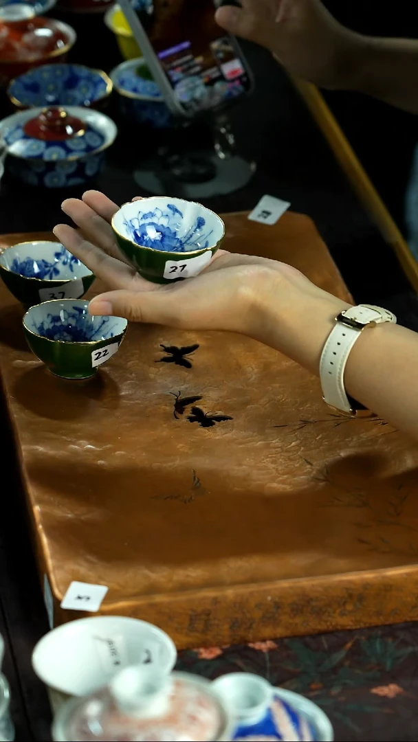 景德镇手工茶具茶叶放漏
