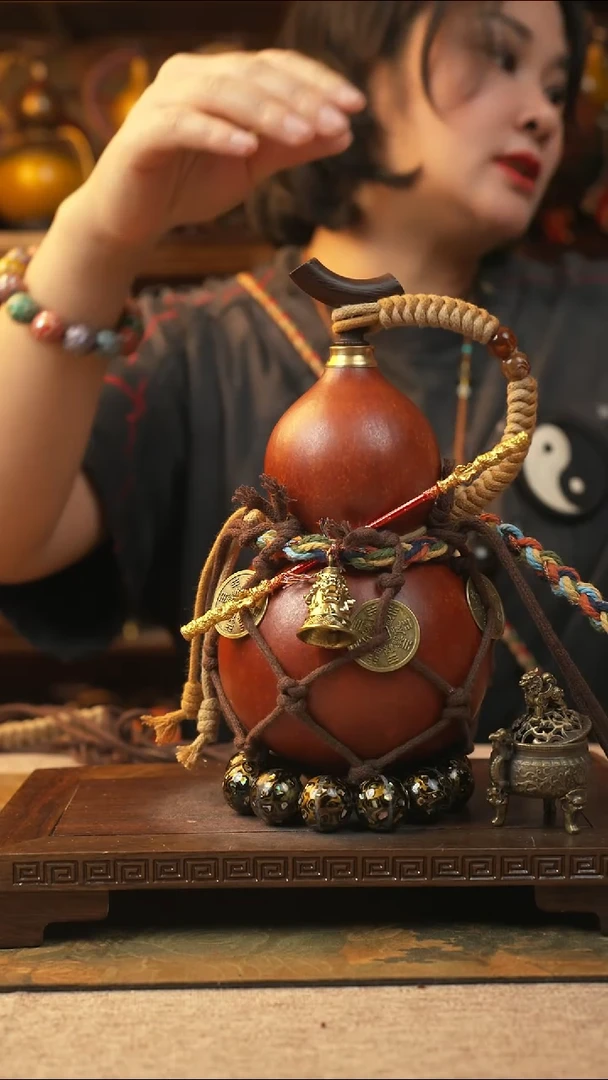 446大漆一物一拍记葫堂出品【不带手串】