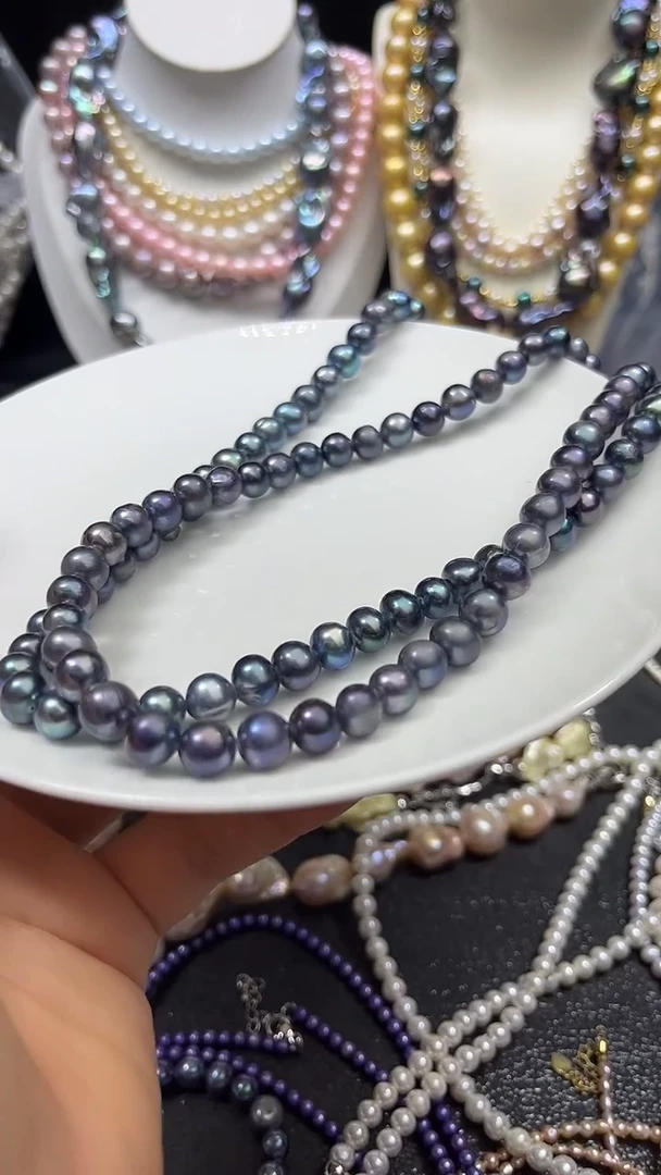 淡水珍珠未镶嵌颈饰多人