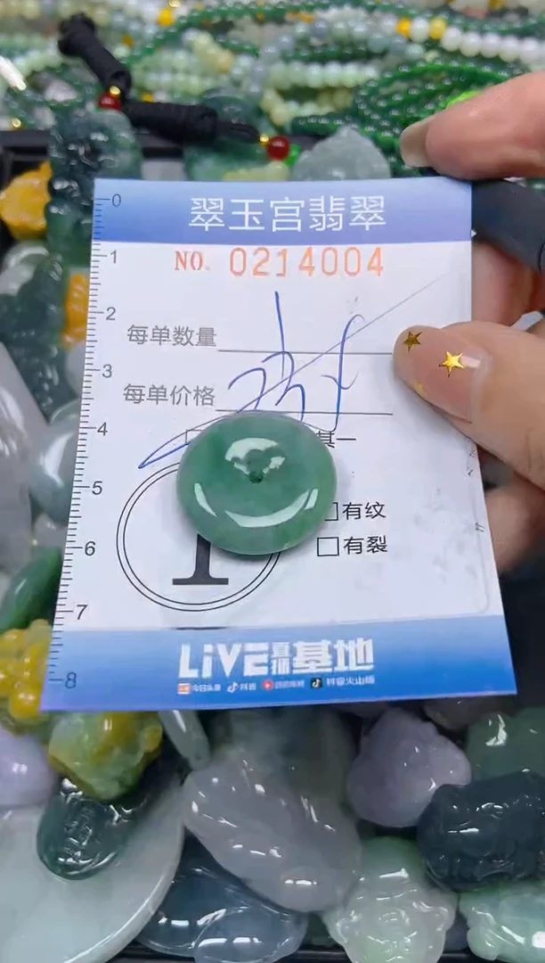 颈饰未镶嵌翡翠闪购C0214004多样性发其一