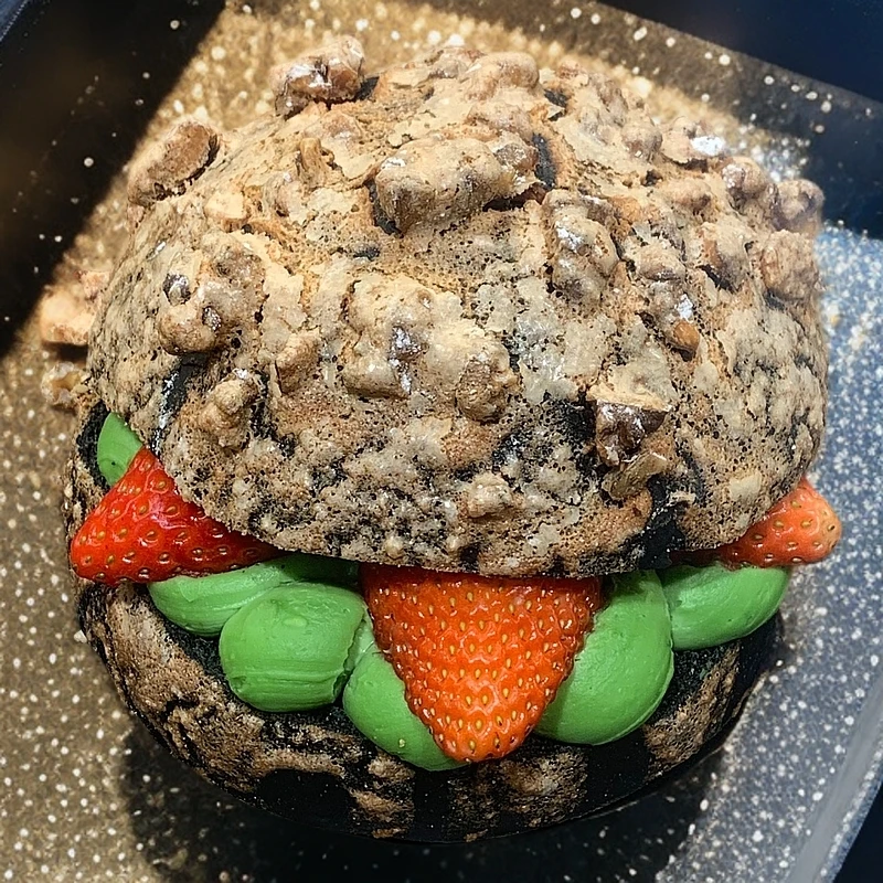 【常鲸烘焙】黑金马里奥