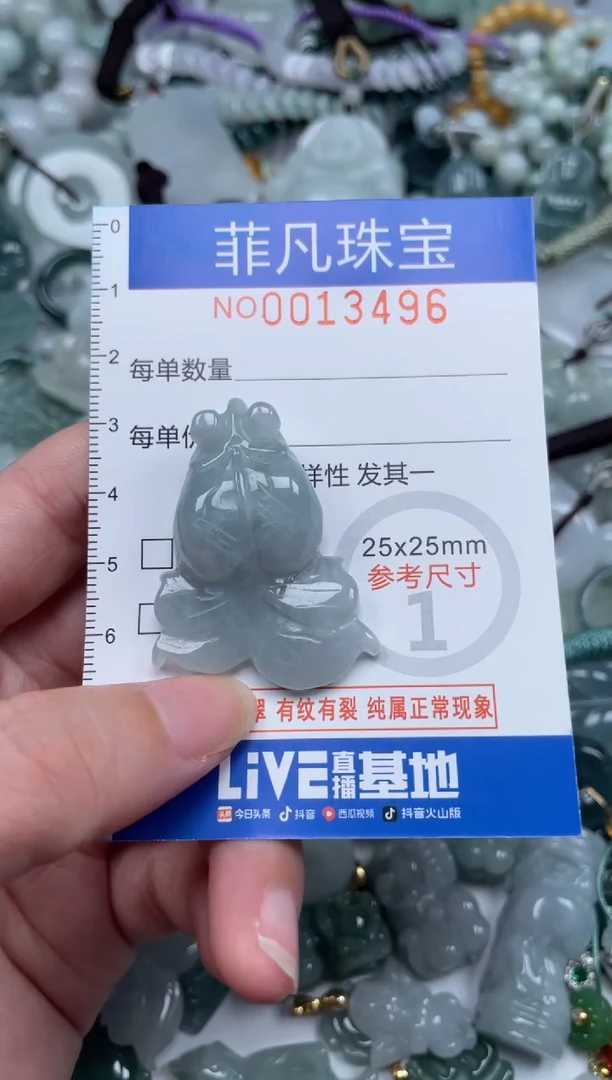 颈饰未镶嵌翡翠13496