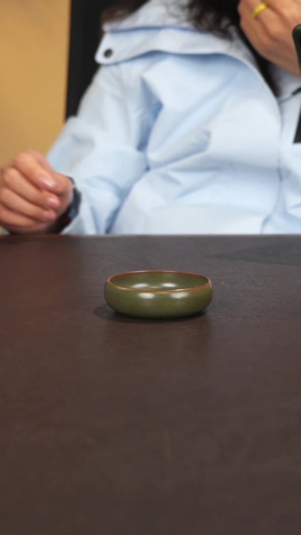 宣宝汝瓷原矿原釉手工作品