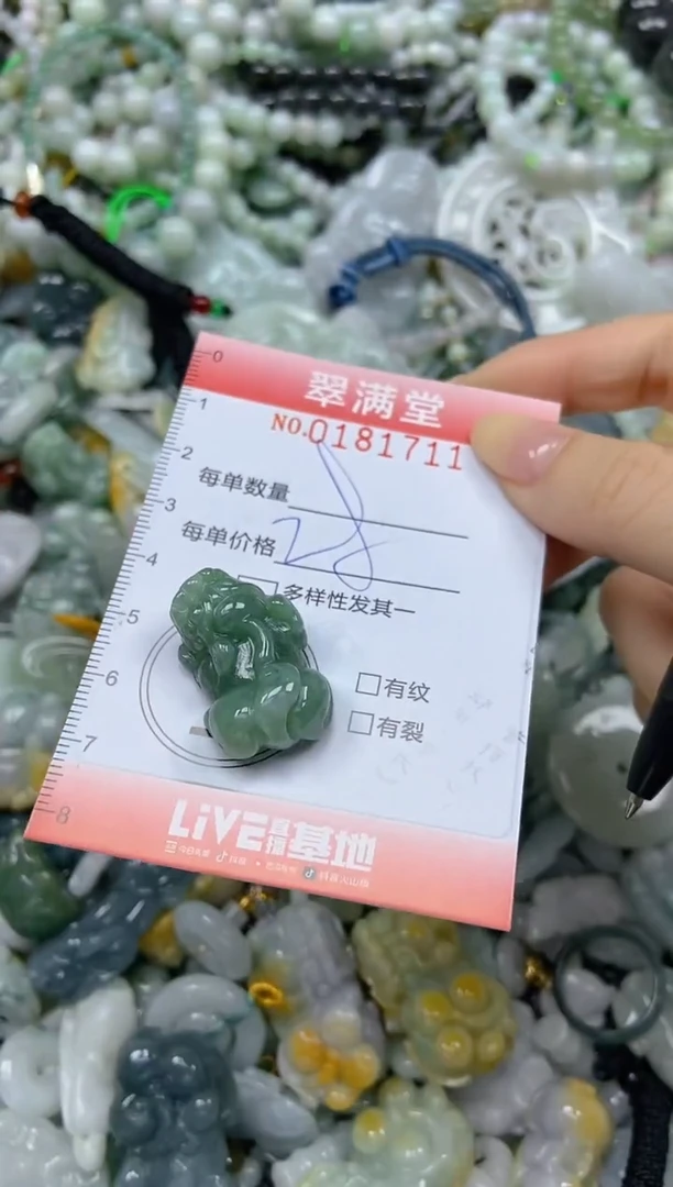 颈饰未镶嵌翡翠闪购0181711